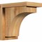 Ekena Millwork Huntington Rough Sawn Corbel w/Backplate, Western Red Cedar, 6"W x 10"D x 10"H COR06X10X10HUN01RWR - alternate 1